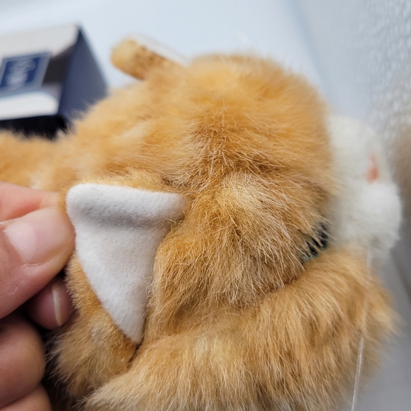 Vintage TRENDMASTERS 1993 Orange/White Robotic Plush Moves Tail,Purrs And Meow - Picture 8 of 11